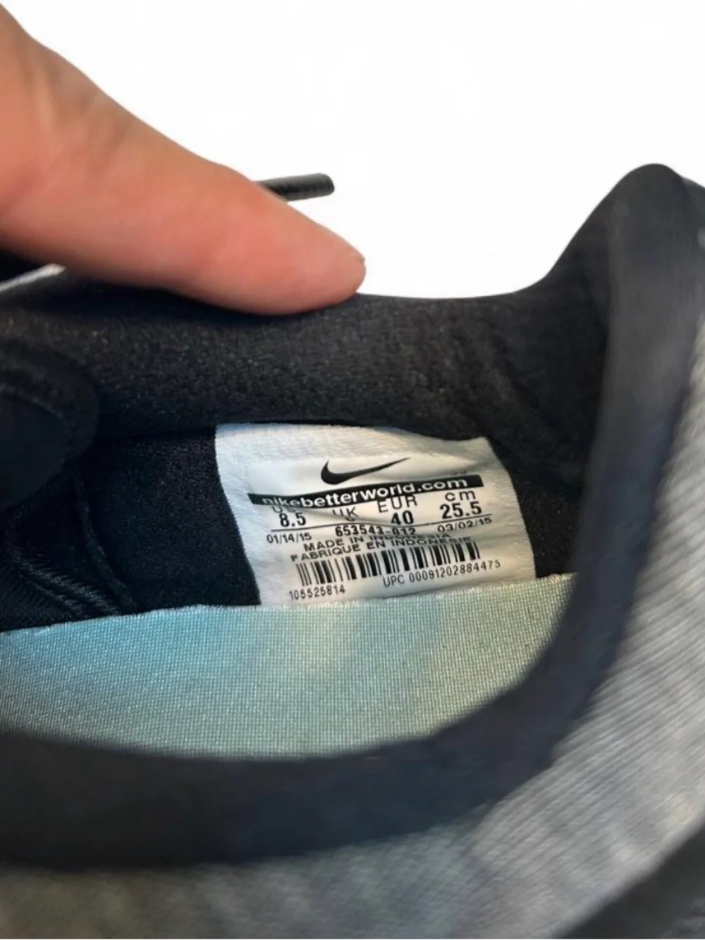 Nike women Black & Teal Athletic I Sneakers